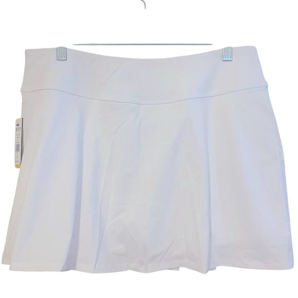 EleVen‎ Venus Williams Bright White Flutter Skirt Skort NWT XL - Picture 3 of 10